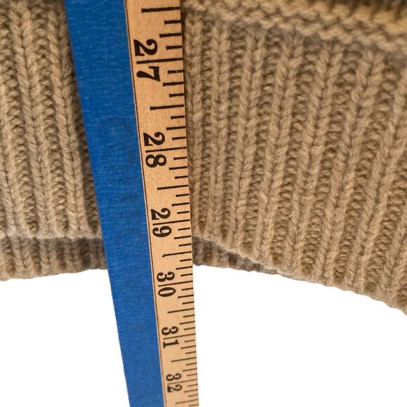 J.Crew Lambswool Fair Isle Crew Neck Sweated Beige Men's Sweater Size Large NWT - Picture 7 of 11